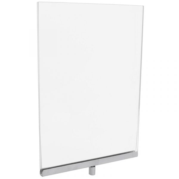 Plexi Cardholder for 3/8-in Threaded Stem – Clear