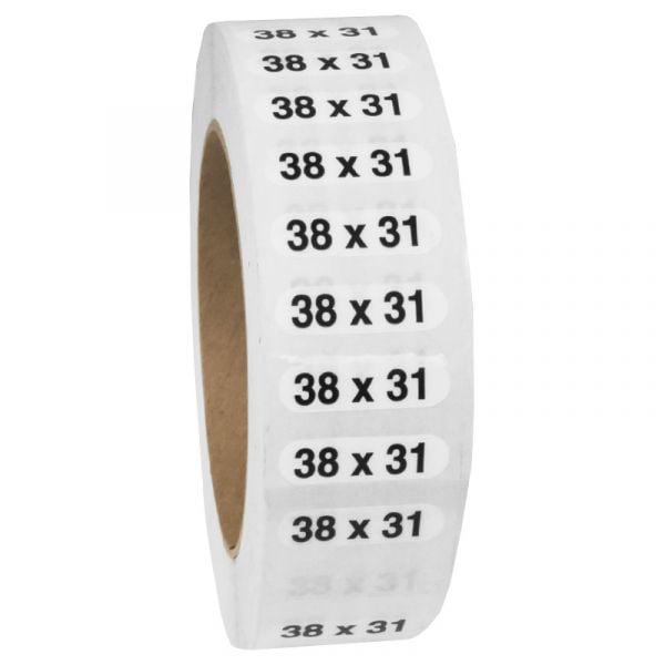 Size 38x31 labels