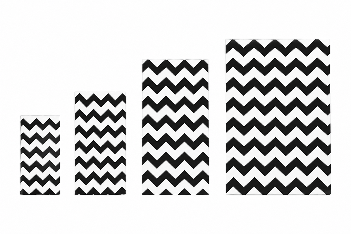 Chevron Jewelry Bags