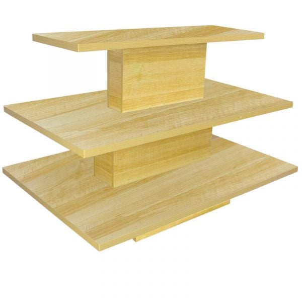 3 Tier Rectangle Display Table