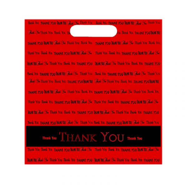 Thank You Die Cut Bags
