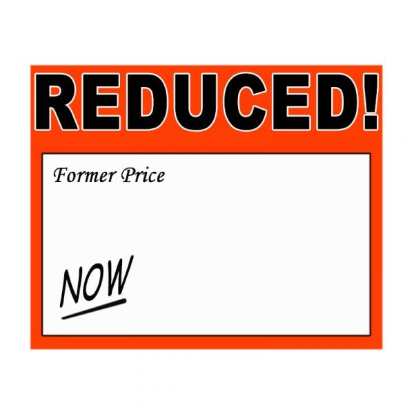 Reduced!
