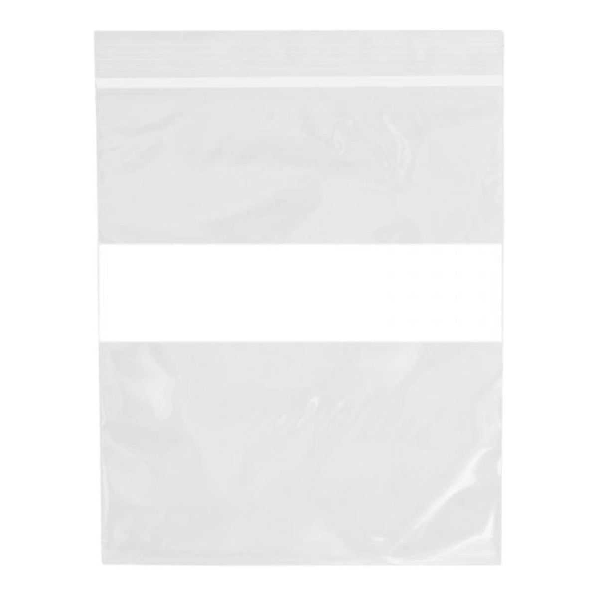 Zip Lock with Label Bag – 8x10 inches