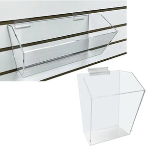 Acrylic Bins for Slatwall
