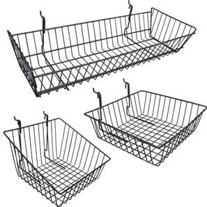 Slatwall Baskets