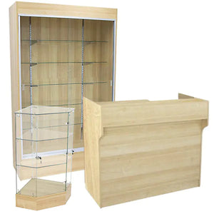 Display Cases - Maple