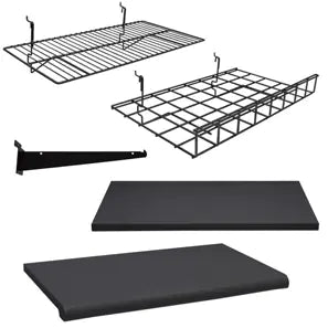Slatwall Shelving & Brackets