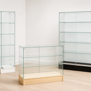 Frameless Display Cases