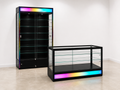 RGB Lighted Display Cases
