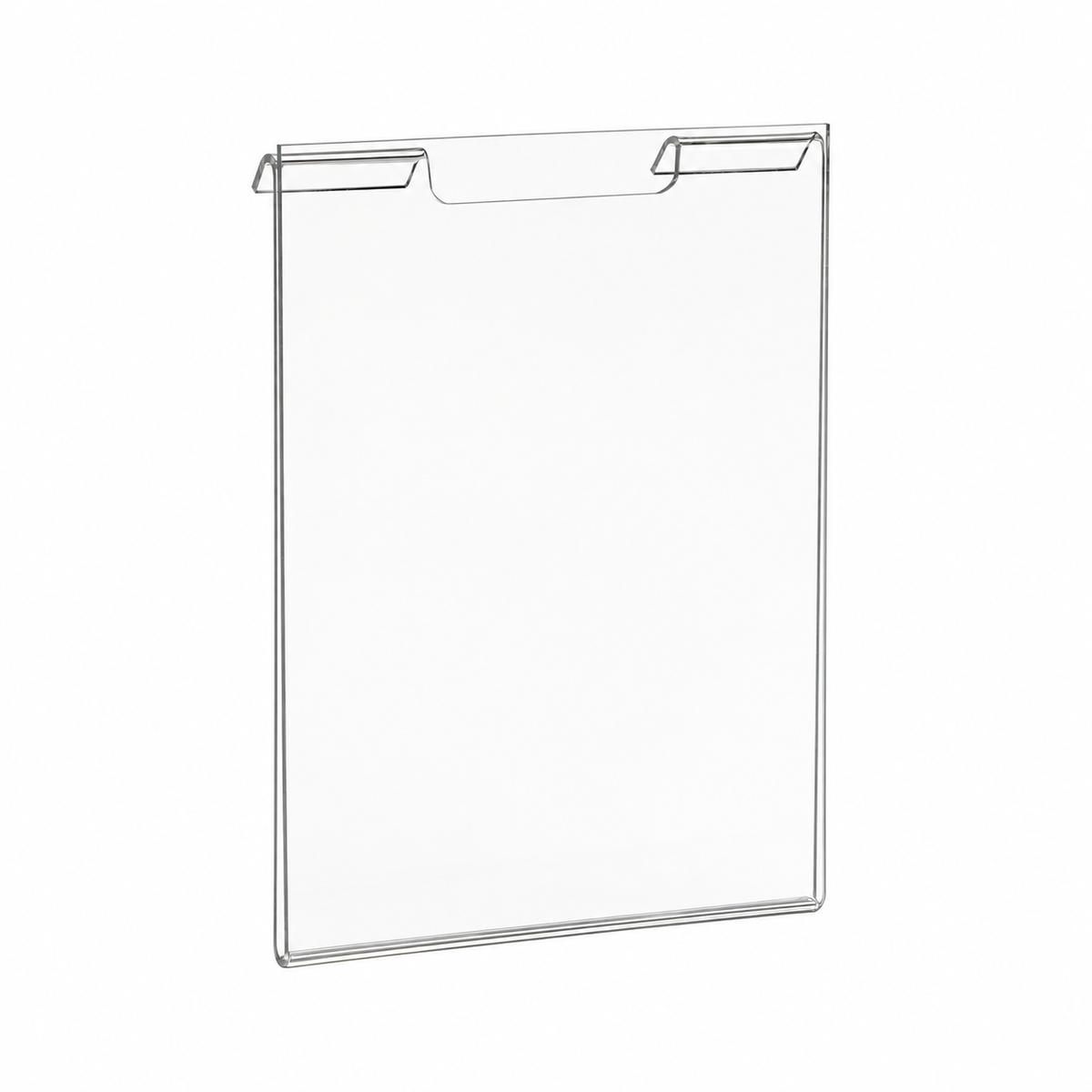 Plexi Cardholder for Slatwall / Grid – Clear