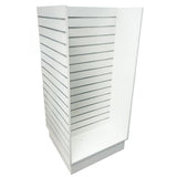 Slatwall 2ft H Unit W/ Aluminum Inserts