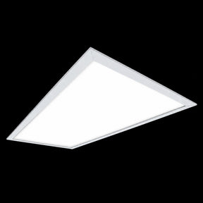 2 ft x 4 ft LED panel light with white frame