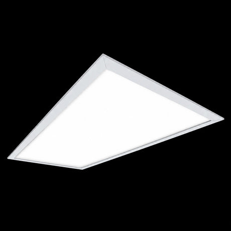 2 ft x 4 ft LED panel light with white frame
