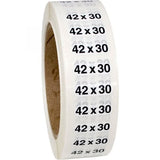 Size 40x32 labels