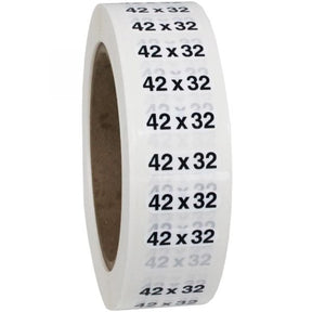 Size 42x32 labels
