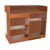 Ledgetop Counter with Glass Front