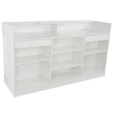 Ledgetop Counter with Glass Front