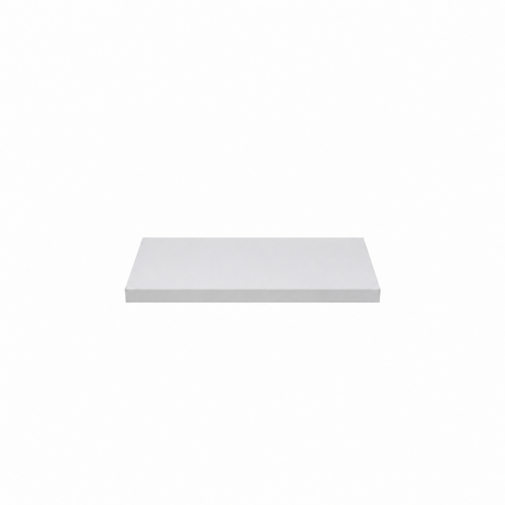 12" x 24" White Wood Melamine Shelf