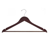 17" Wood Shirt Hanger with Rod
