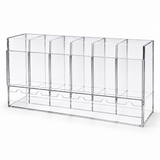 H026 Acrylic Booster Pack Holder 6 Slot Display clear acrylic organizer high resolution WIP primary image