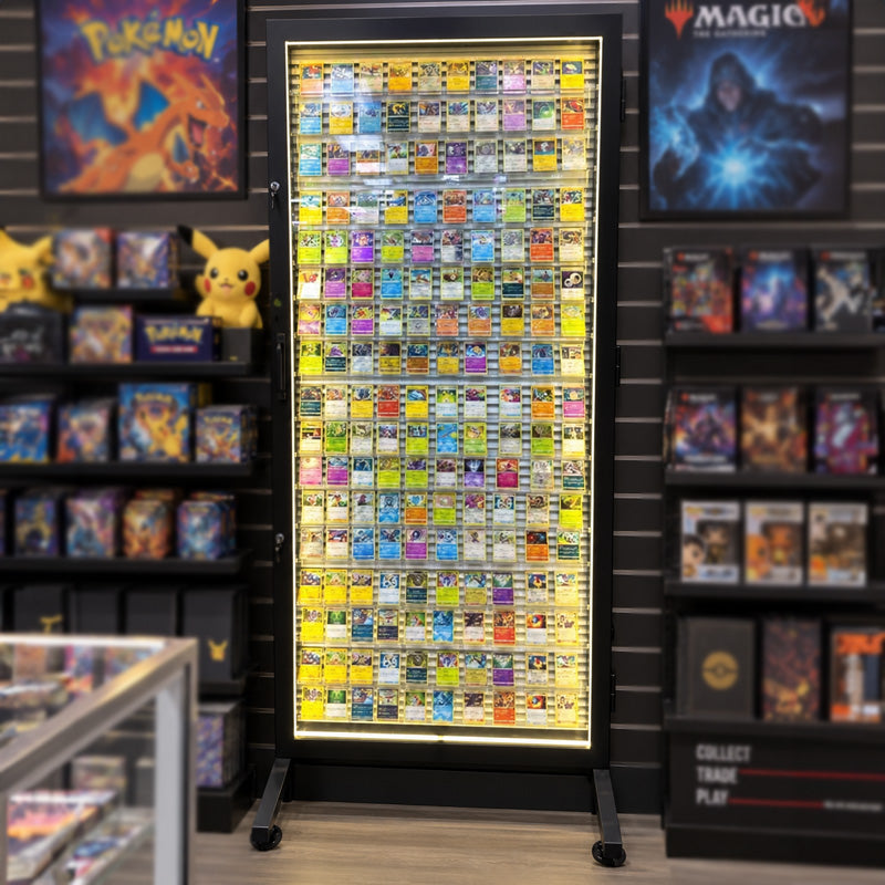 Black Metal Single Trading Card Display