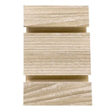 Slatwall Panel — Ash Barnwood — Front view
