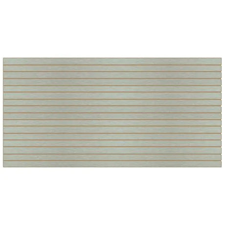Slatwall Panel — Aluminum — Full-sheet view