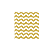Gold Chevron Jewelry Bag — 5x7 — Kraft footprint