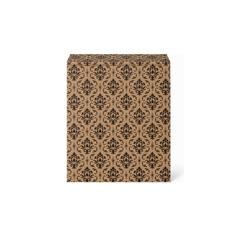 Damask/Kraft Paper Gift Bag – 5 x 7 inch