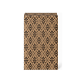 Damask/Kraft Paper Gift Bag – 6 x 9 inch