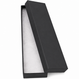 Matte Black Elongated Jewelry Box