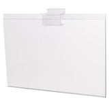 Plexi Cardholder for Slatwall / Grid – Clear