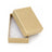 Gold Linen Jewelry Box