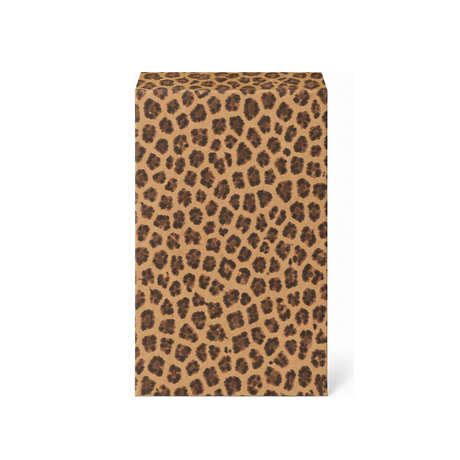 Leopard Kraft Paper Jewelry Bag – 6 x 9 inch