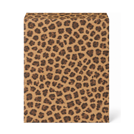 Leopard Kraft Paper Jewelry Bag – 8 1/2 x 11 inch