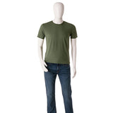 Plastic Male Mannequin White M2GW-TAB wearing apparel
