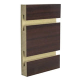 Slatwall Panel — Mahoghany — Side-angle view (primary)