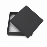 Matte Black Square Jewelry Box