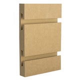 Slatwall Panel — Paint Grade — Side-angle view (primary)