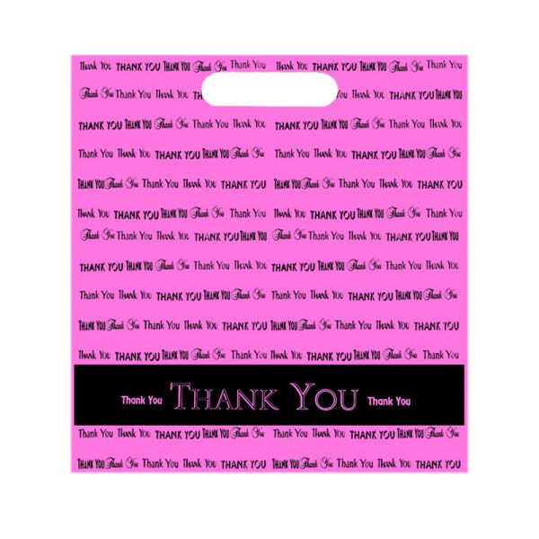 Thank You Die Cut Bags