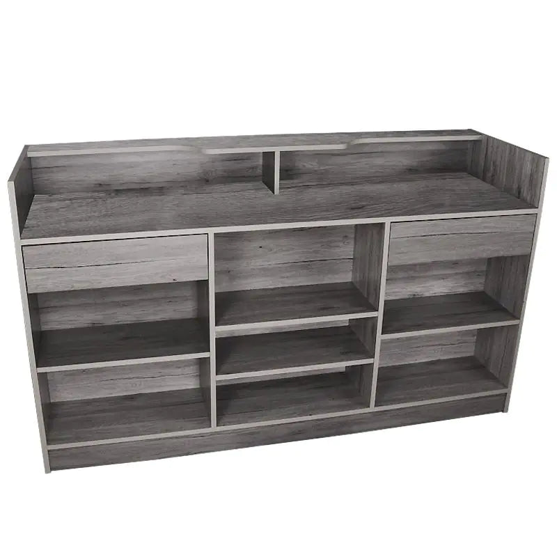 Ledgetop Counter with Glass Front