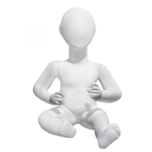 Baby Mannequin Glossy White