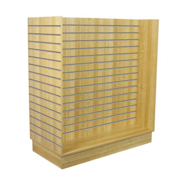 Slatwall 4ft H Unit With Aluminium Inserts