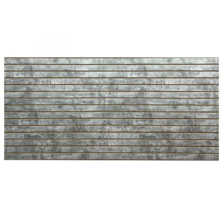Slatwall Panel — Urban Concrete — Side-angle view (primary)