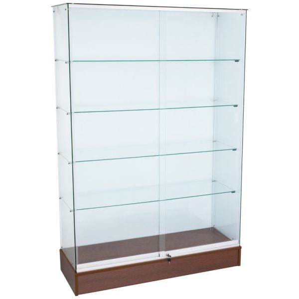 Full Vision Frameless Retail Wallcase