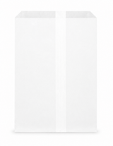 White Jewelry Bag, 8-1/2 x 11 inches