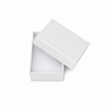 White Swirl Small Jewelry Box