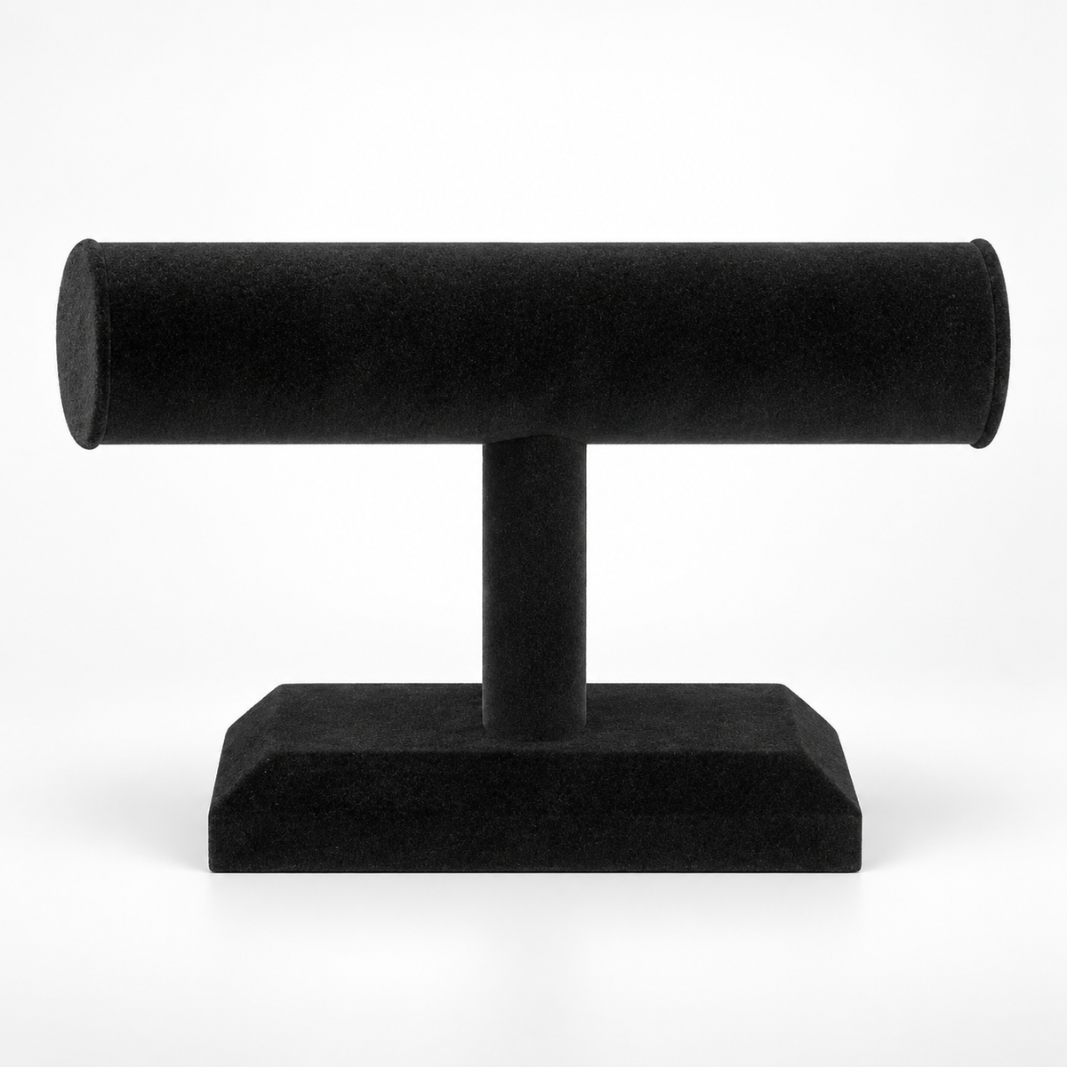 Small Round T Bar - Black Velvet
