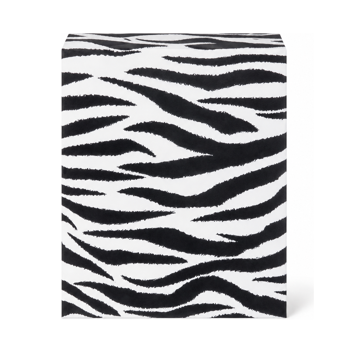 Zebra Paper Jewelry Bag — 8-1/2x11 — Kraft footprint