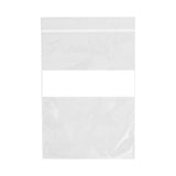 Zip Lock with Label Bag – 6x9 inches